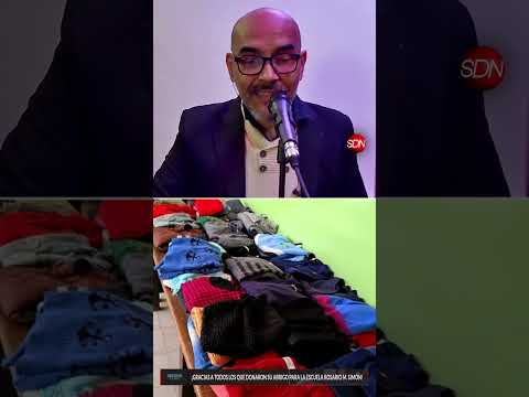 Campaña solidaria: la Escuela "Rosario Simón" asiste con ropa de abrigo a familias puntanas