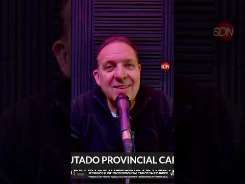 Carlos D'Alessandro presentó la "Ley Adorni" para controlar el patrimonio de los políticos