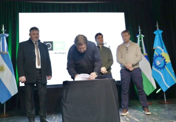 Chubut y Río Negro le ponen fin a un conflicto histórico con una obra eléctrica por $17