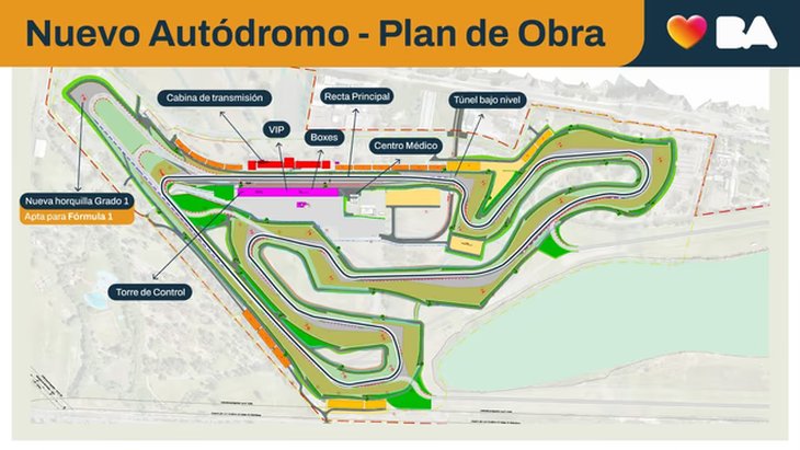¿Cómo avanzan las obras del Autódromo Gálvez de cara a la Fórmula 1 y el MotoGP?
