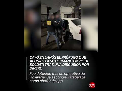 Detuvieron al prófugo que apuñaló a su hermano por dinero en Villa Soldati