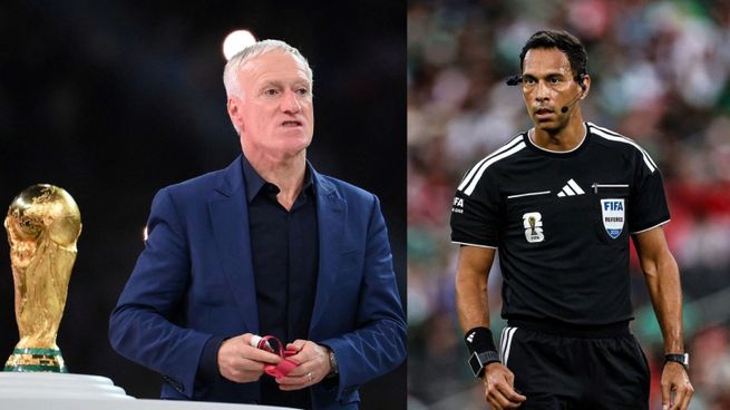 Didier Deschamps le metió presión a Facundo Tello en la previa del Francia vs