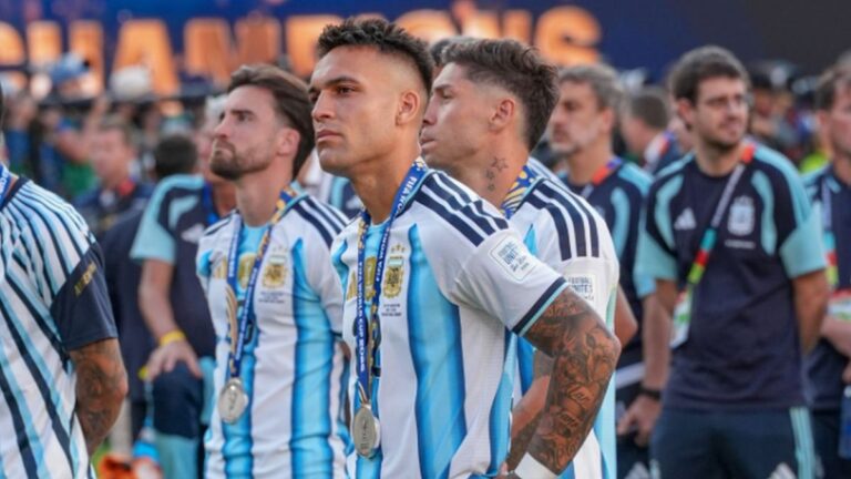 El lamento de Lautaro Martínez por no jugar en la final del Mundial: "Me hubiera gustado ayudar, pero bueno..