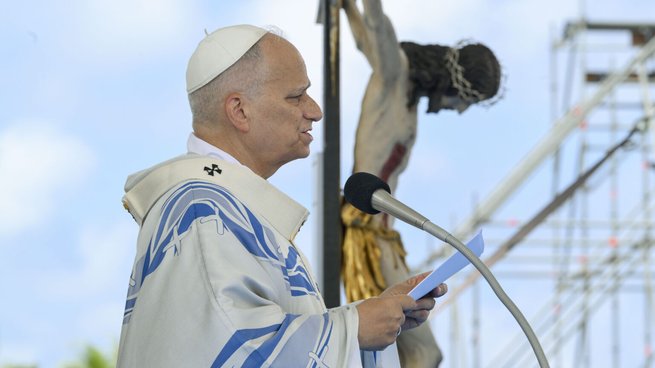 El papa León XIV visitó Lampedusa y pidió a EEUU acoger a los migrantes
