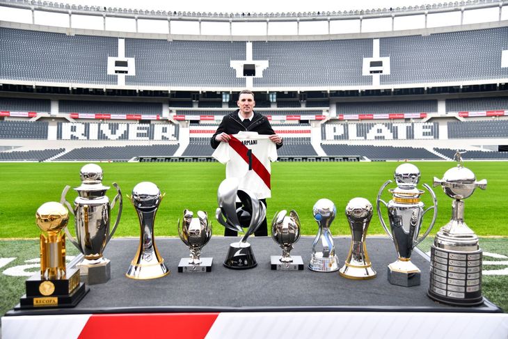 Franco Armani se despidió de River con una emotiva conferencia de prensa y volverá a Atlético Nacional