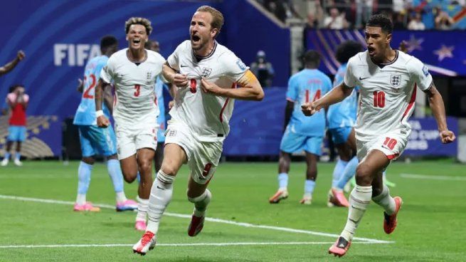 Inglaterra se lo dio vuelta al Congo gracias a Harry Kane y enfrentará a México en octavos
