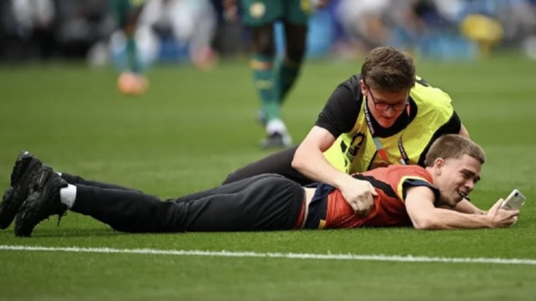 Insólito momento en Bélgica vs