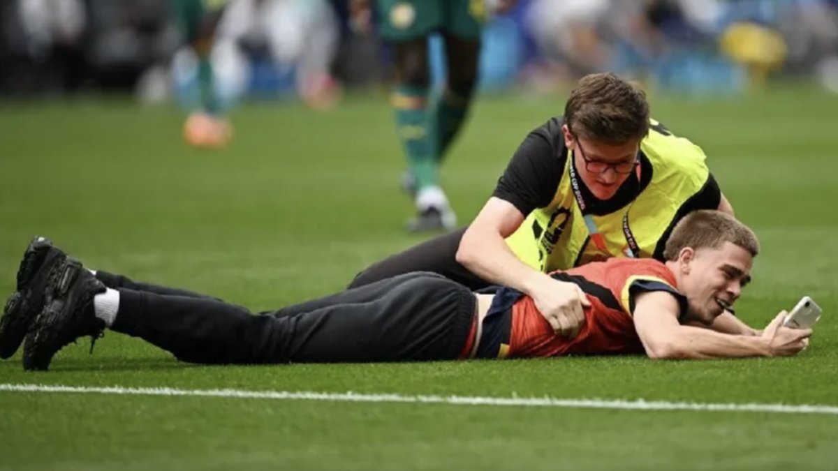 Insólito momento en Bélgica vs
