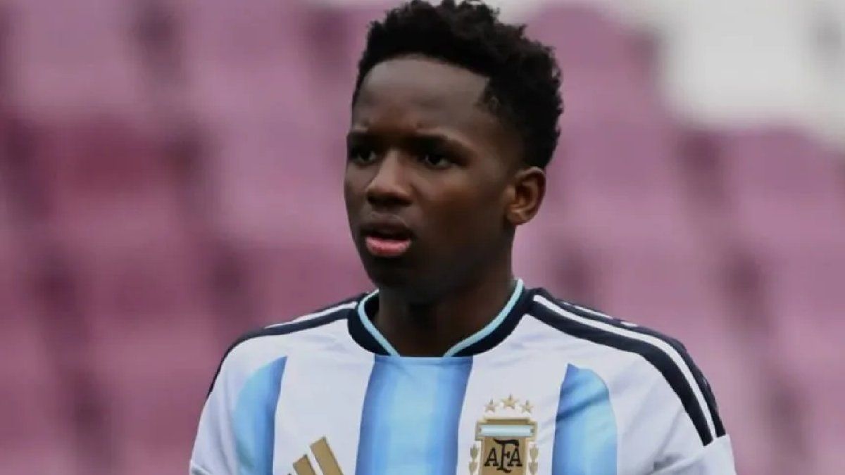 Kiki Ramos, el delantero nacido en Haití que debutó en la Selección argentina Sub-17: cómo es su historia