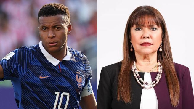 Kylian Mbappé cruzó a una senadora paraguaya que lo atacó con mensajes racistas tras la eliminación de la Albirroja