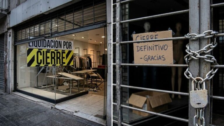 La creación de empresas toca nivel de la crisis de 2001 y queda lejos de compensar la destrucción de firmas