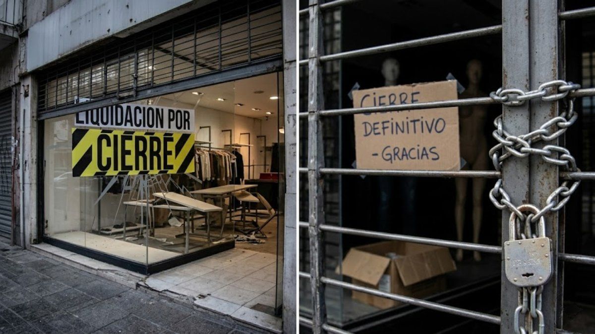 La creación de empresas toca nivel de la crisis de 2001 y queda lejos de compensar la destrucción de firmas