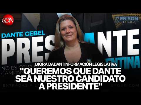 "LA GENTE ESTÁ PASANDO UNA NECESIDAD EXTREMA" | DIORA DADAN, INFORMACIÓN LEGISLATIVA en #ENSONDEPAZ