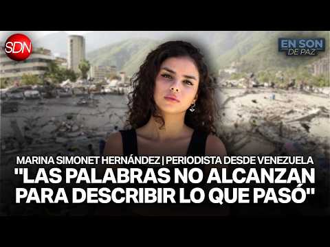 "LA GUAIRA ES UNA DE LAS ZONAS MÁS AFECTADAS" MARINA SIMONET HERNÁNDEZ , PERIODISTA DESDE VENEZUELA