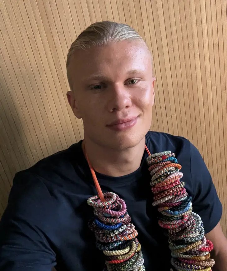 La llamativa inversión de Erling Haaland: cómo se convirtió en socio de una empresa de gomitas para el pelo