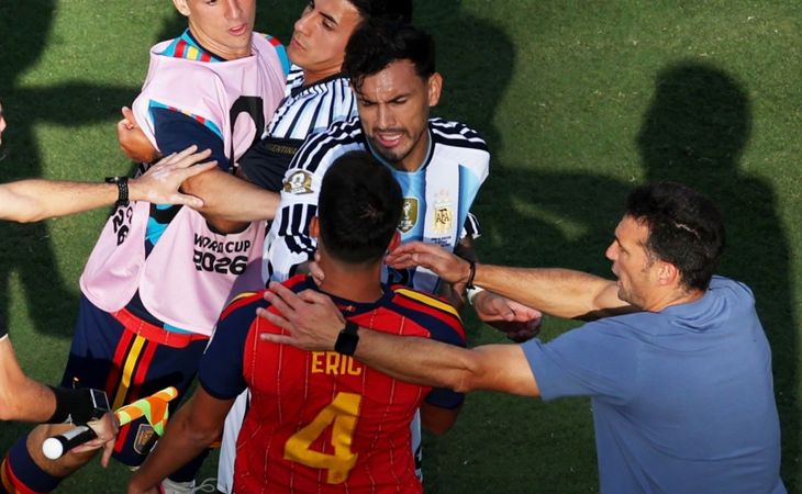 Leandro Paredes fue expulsado tras las agresiones en la final del Mundial 2026: ¿cuántas fechas le podrían dar?