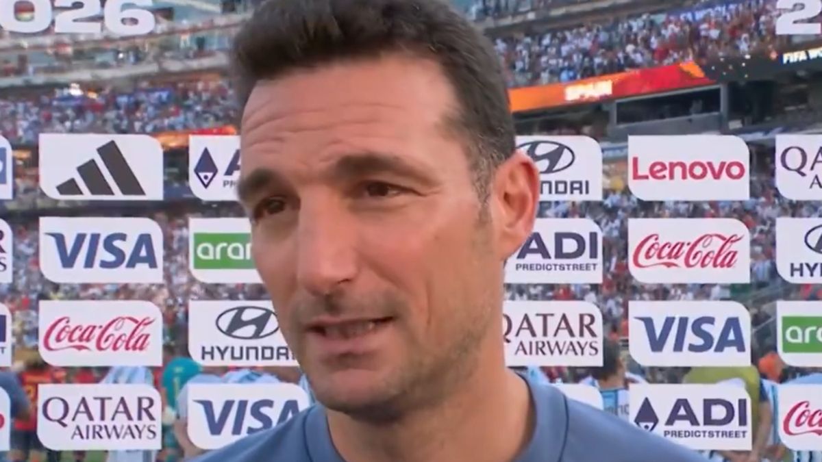 Lionel Scaloni, tras la final perdida ante España: "Agradecimiento eterno a estos jugadores"