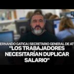 "LOS EMPLEADOS NO TENEMOS LA CULPA" | FERNANDO GATICA, SECRETARIO GENERAL DE ATE SAN LUIS en #ESDP