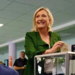 Marine Le Pen negó su postulación en 2027 si se le aprueba el uso de tobillera electrónica