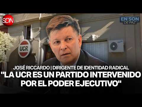 "POGGI ES MÁS DE LO MISMO QUE VIMOS DURANTE 40 AÑOS" | JOSÉ RICCARDO, DIRIGENTE DE IDENTIDAD RADICAL