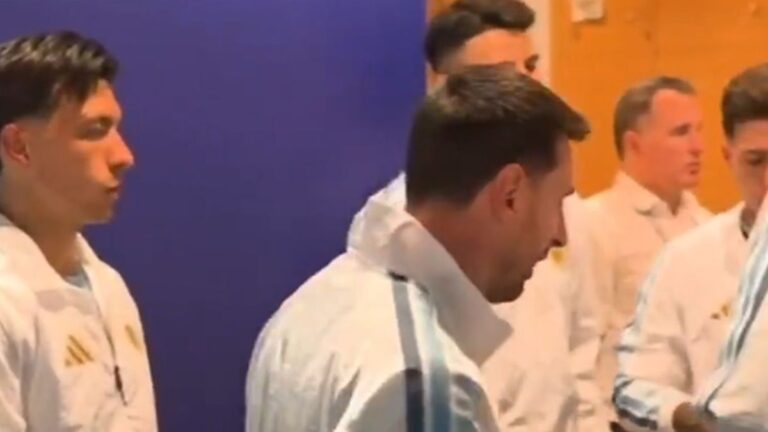 ¿Qué pasó en el vestuario de la Selección antes de la final? Llantos premonitorios y la extraña "arenga" de Lionel Messi