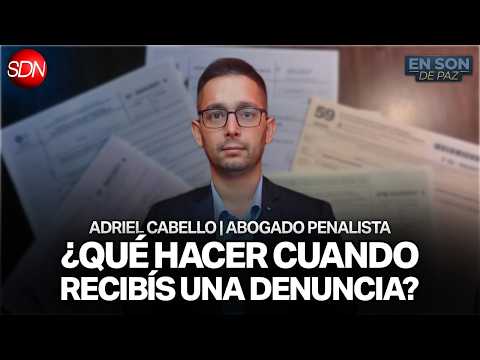 "SIEMPRE ES MEJOR TENER ASESORAMIENTO QUE NO TENERLO" | ADRIEL CABELLO, ABOGADO PENALISTA en #ESDP
