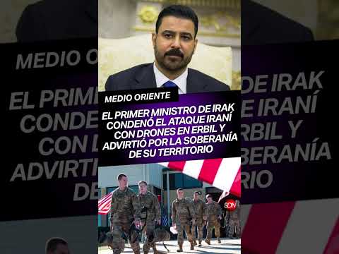 ¡Tensión en Irak! Condenan ataque con drones de Irán contra Erbil en plena escalada regional