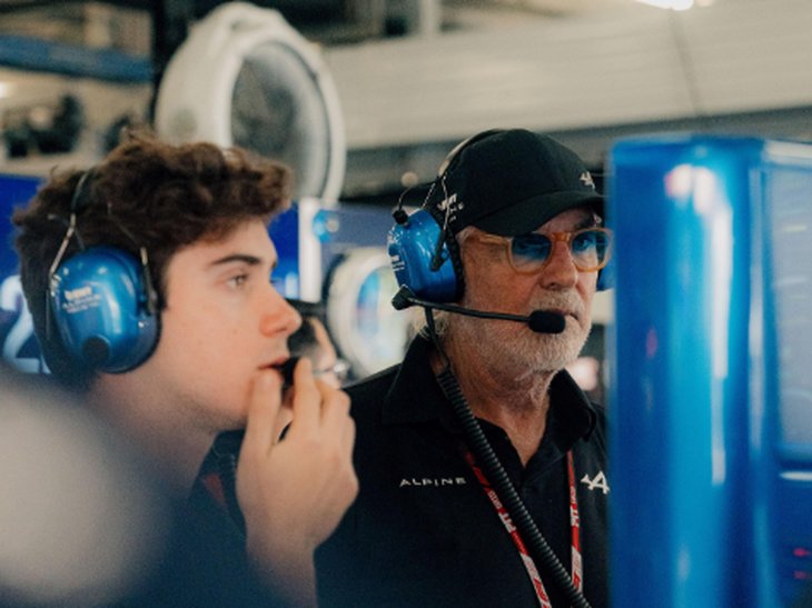 Flavio Briatore habló del futuro de Franco Colapinto en Alpine: «Está mejorando al 100%»