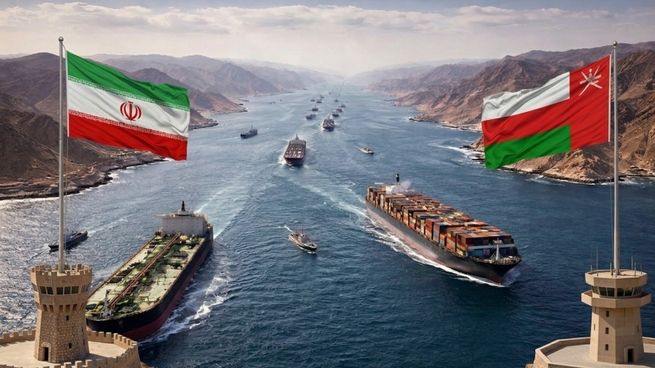 Irán y Omán avanzan en un acuerdo para una nueva ruta marítima en el estrecho de Ormuz